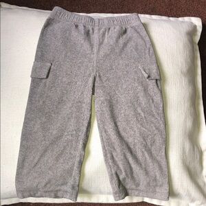 George Kids Gray fleece Sweatpants with Pockets
